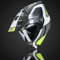 Caberg Helm Tanami Scram matt-schwarz/grau-fluo-gelb