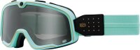 100% Goggle Barstow Cardif - Smoke Lens türkis