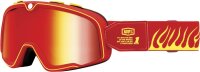 100% Goggle Barstow Death Spray - Mirror Red Lens rot-gelb