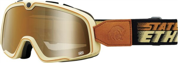 100% Goggle Barstow State of Ethos - Bronze Lens beige-orange