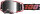 100% Armega Goggle Guerlin - Mirror Silver Lens rot-schwarz