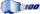 100% Armega Goggle Blue - Mirror Blue Lens weiss-blau