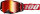 100% Armega Goggle Red - Mirror Red Lens schwarz-rot
