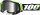 100% Goggle Racecraft 2 Kalkuta - Mirror Silver schwarz-grün-weiss
