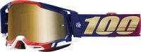 100% Goggle Racecraft 2 United - True Gold Mirror...