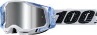 100% Goggle Racecraft 2 Mixos - Mirror Silver Flash Lens...