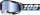 100% Goggle Racecraft 2 Arkana - Mirror Blue Lens schwarz-weiss