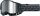 100% Goggle Accuri 2 Silo - Mirror Silver Flash Lens schwarz-weiss