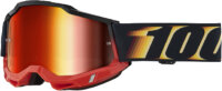 100% Goggle Accuri 2 Stamino2 - Mirror Red Lens schwarz-rot