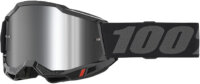 100% Goggle Accuri 2 Black - Mirror Silver Lens schwarz