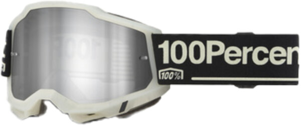 100% Goggle Accuri 2 Glow - Mirror Silver Lens grau-schwarz