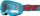 100% Goggle Strata 2 Summit - Clear Lens blau