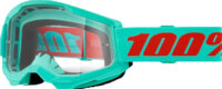 100% Goggle Strata 2 Maupiti - Clear Lens türkis