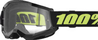 100% Goggle Strata 2 Solar Eclipse - Clear Lens schwarz