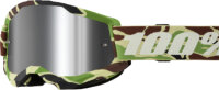 100% Goggle Strata 2 War Camo - Mirror Silver Lens camo