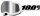100% Goggle Strata 2 Junior White - Mirror Silver Lens weiss
