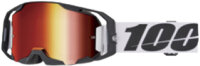 100% Goggle ARmatic Caldwell - Mirror Red Lens schwarz-weiss