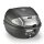 GIVI E300 - Monolock Topcase, 30 L., schwarz, Reflektor mit Silberlackierung , m. Platte