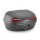 GIVI E455 Simply IV Monolock Topcase, mit Platte, 45 L., schwarz, mit roten Reflektoren
