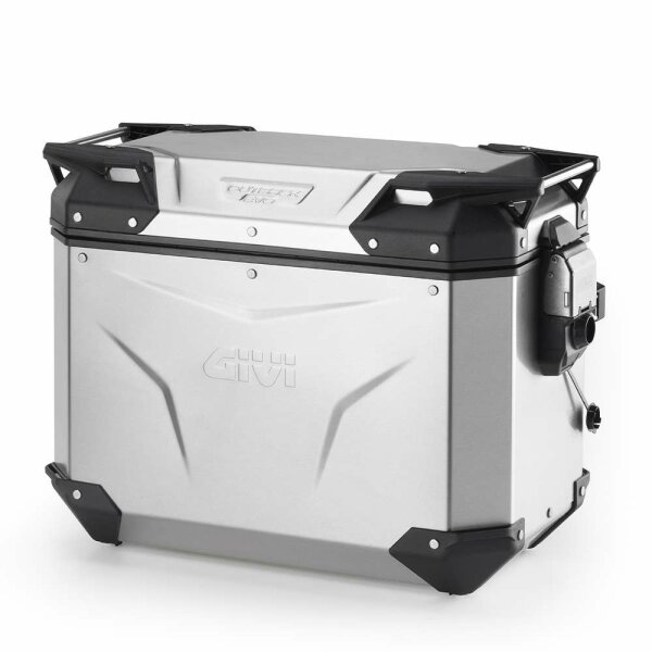 GIVI Alu-Seitenkoffer Trekker Outback EVO 44 Monokey Rechts, 44 Liter / SMART SECURITY LOCK