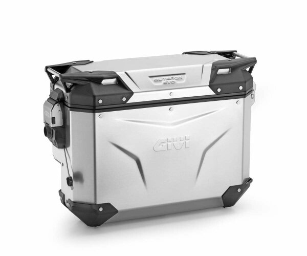 GIVI Alu-Seitenkoffer Trekker Outback EVO 33 Monokey Seitlich versetzt, rechts, SMART SEC. LOCK