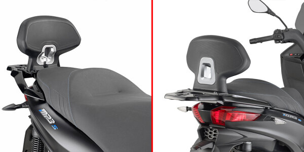 GIVI Beifahrer Rückenlehne für Piaggio MP3 310 (25-26)