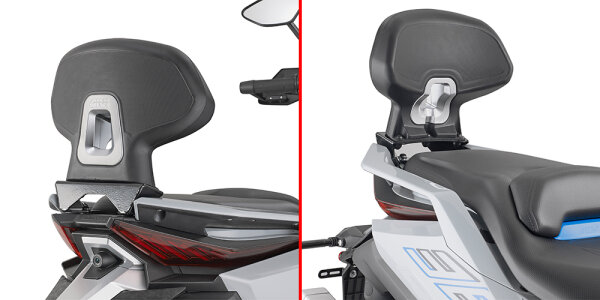 GIVI Beifahrer-Rückenlehne für Zontes 368 G (25-26)