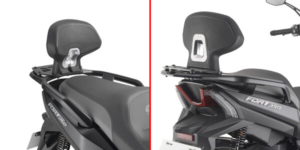 GIVI Beifahrer-Rückenlehne für QJ Motor Fort 350 (24-26)