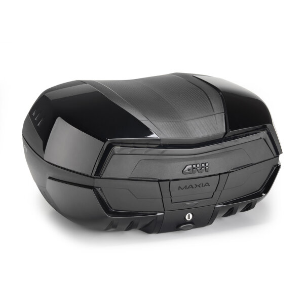 GIVI V58 Maxia 5 Total Black Monokey Topcase mit getöntem Reflektor und 4 schwarzen Covers