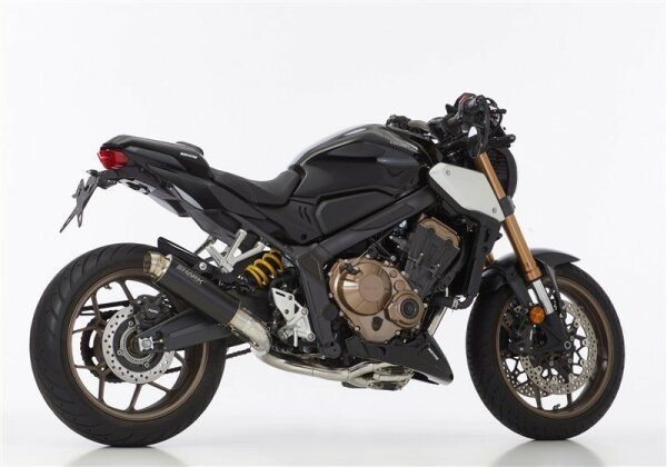 SHARK SRC 4 Komplettanlage (4-1) Super Short HONDA CB650F RC97 2017-2018