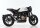 SHARK Street GP Slip on Ersatzdämpfer (1-1) Super Short HUSQVARNA Svartpilen 701 HQV701 2018-2020