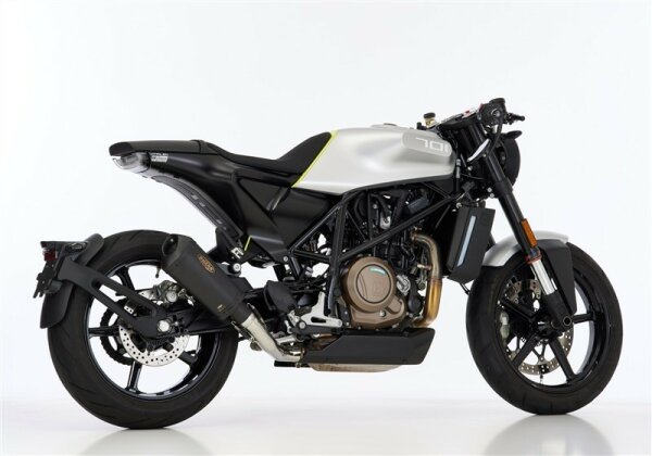 SHARK DSX-10 Slip on Ersatzdämpfer (1-1) Super Short HUSQVARNA Svartpilen 701 HQV701 2018-2020