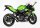 SHARK DSX-7 Slip on Ersatzdämpfer (2-1) Super Short KAWASAKI Ninja 400 EX400G 2018-2021