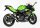 SHARK SRC 4 Slip on Ersatzdämpfer (2-1) Super Short KAWASAKI Ninja 400 EX400L 2022-2024