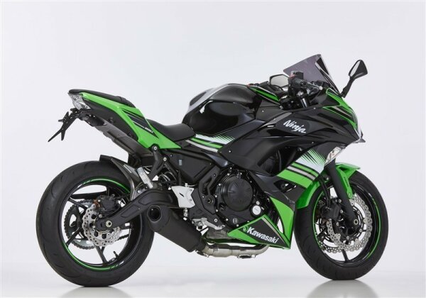 SHARK DSX-10 Komplettanlage (2-1)  KAWASAKI Ninja 650 EX650S 2023-2025