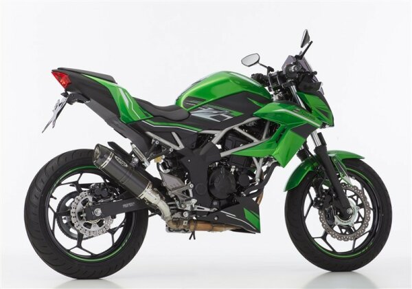 SHARK Street GP Slip on Ersatzdämpfer (1-1) Super Short KAWASAKI Z125 BR125K 2019-2020