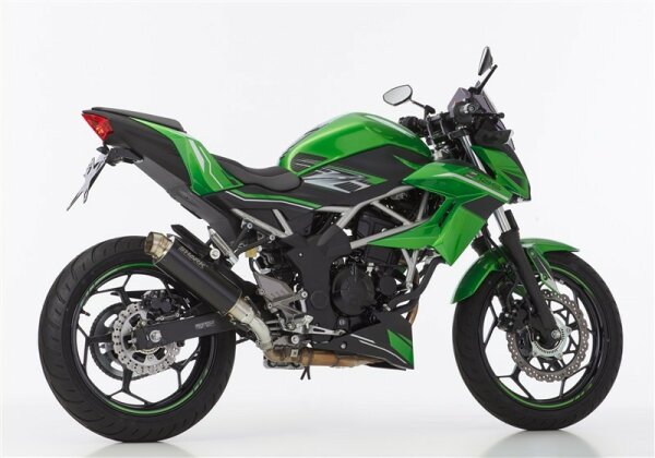 SHARK SRC 4 Slip on Ersatzdämpfer (1-1) Super Short KAWASAKI Z125 BR125K 2019-2020