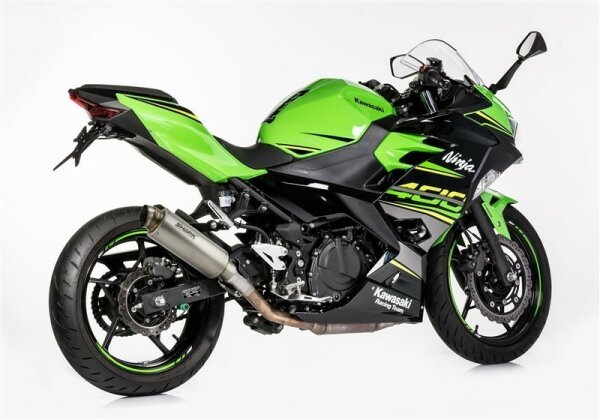SHARK SRC 4 Slip on Ersatzdämpfer (2-1) Super Short KAWASAKI Z300 ER300A 2015-2016