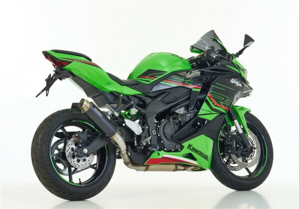SHARK SRC 4 Slip on Ersatzdämpfer (4-1) Super Short KAWASAKI ZX-4R / SE / RR ZX400P 2023-2025