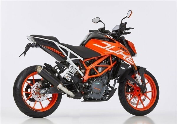 SHARK SRC 4 Slip on Ersatzdämpfer (1-1) Super Short KTM 125 Duke KTM IS Duke 2017-2020