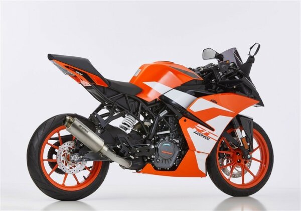 SHARK SRC 4 Slip on Ersatzdämpfer (1-1) Super Short KTM RC 390 KTM IS RC 2017-2020