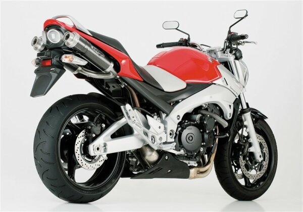 SHARK Track 1000 Slip on Ersatzdämpfer (4-2) High Up SUZUKI GSR 600 WVB9 2006-2011