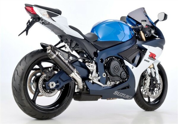 SHARK Street GP Slip on Ersatzdämpfer (4-1) Super Short SUZUKI GSX-R 600 WVC3 2011-2016