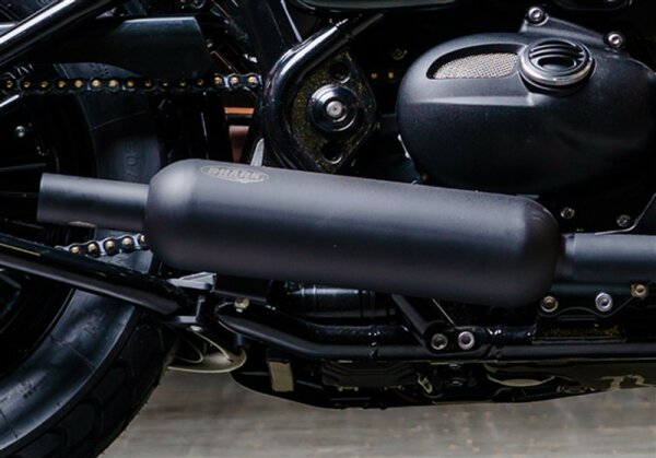 SHARK Retro Classic Slip on Ersatzdämpfer (2-2)  TRIUMPH Bonneville Bobber DV01 2017-2020