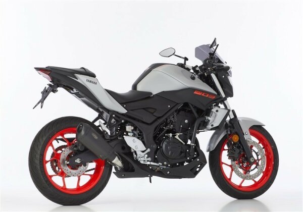 SHARK DSX-10 Slip on Ersatzdämpfer (2-1) Super Short YAMAHA MT-03 RH12 2017-2021