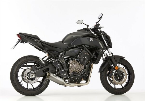SHARK SRC 4 Komplettanlage (2-1) Super Short YAMAHA MT-07 RM17/RM18 2017-2020