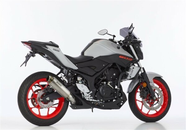 SHARK SRC 4 Slip on Ersatzdämpfer (2-1) Super Short YAMAHA YZF-R3 RH07 2015-2016