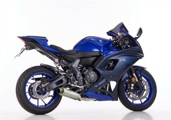 SHARK SRC 4 Komplettanlage (2-1) Super Short YAMAHA YZF-R7 RM39/40 2021-2025