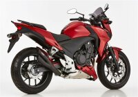 HURRIC Pro 2 Slip on Ersatzdämpfer (2-1)  HONDA CB500X PC46 2013-2016