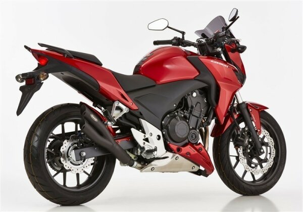 HURRIC Pro 2 Slip on Ersatzdämpfer (2-1)  HONDA CBR500R PC44 2013-2015
